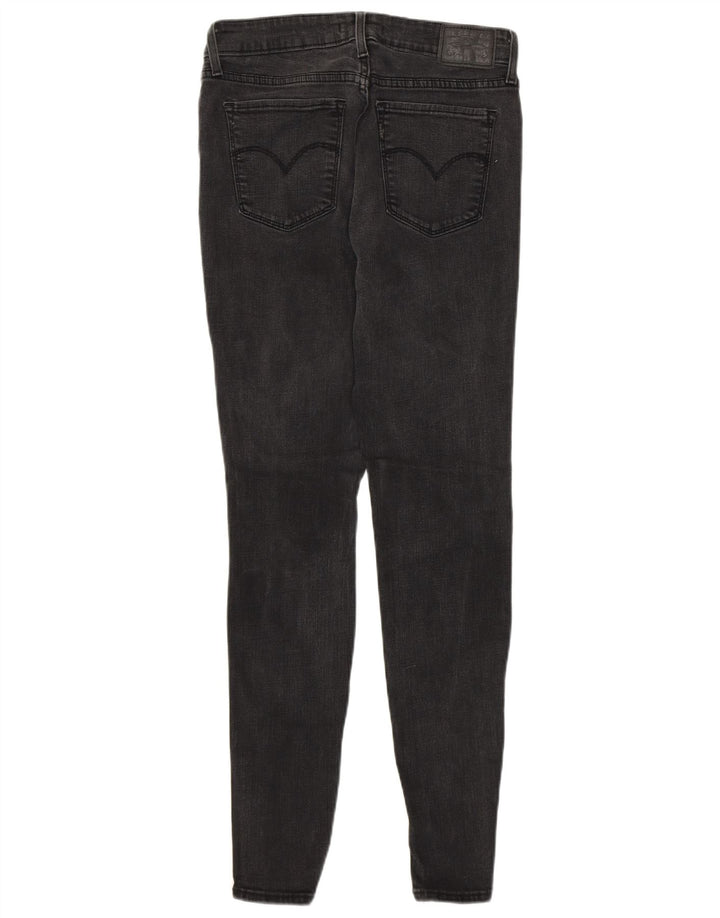 LEVI'S Ženske 711 uske traperice s oštećenim izgledom W29 L30 sive