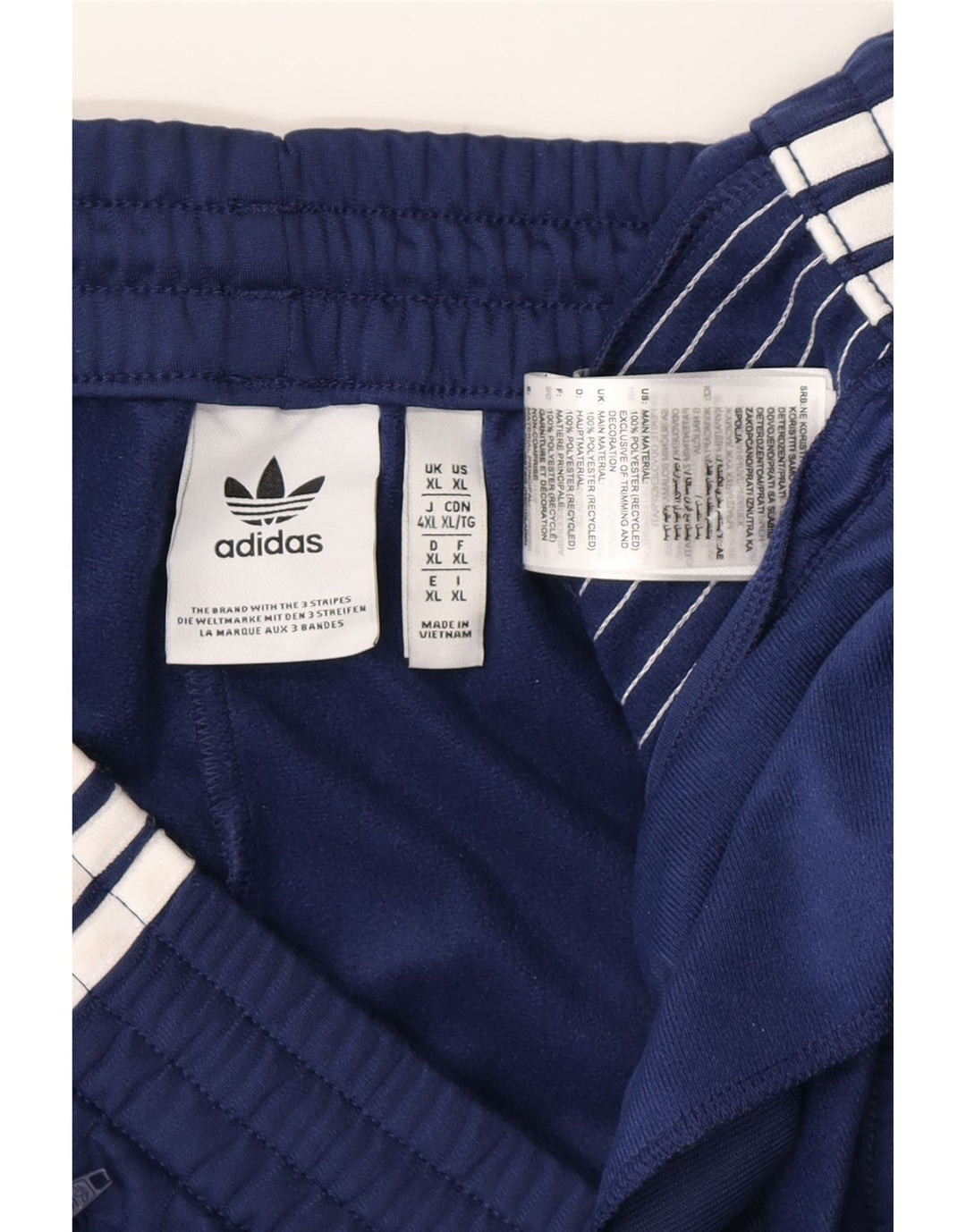 ADIDAS muške hlače za trenirku XL tamnoplavi poliester