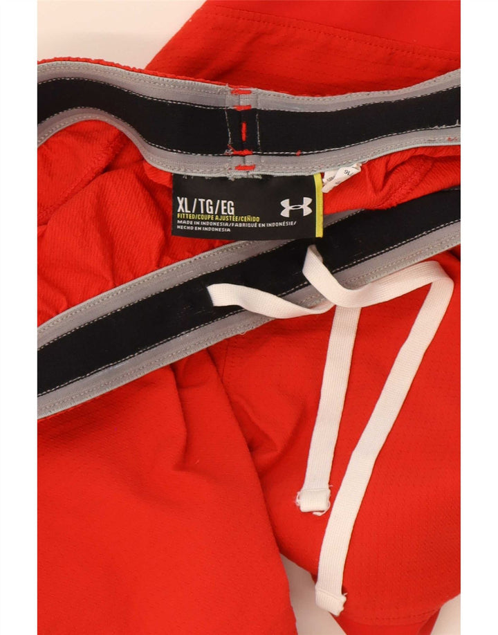 Under Armour muške sportske kratke hlače s apstraktnim uzorkom XL crvene