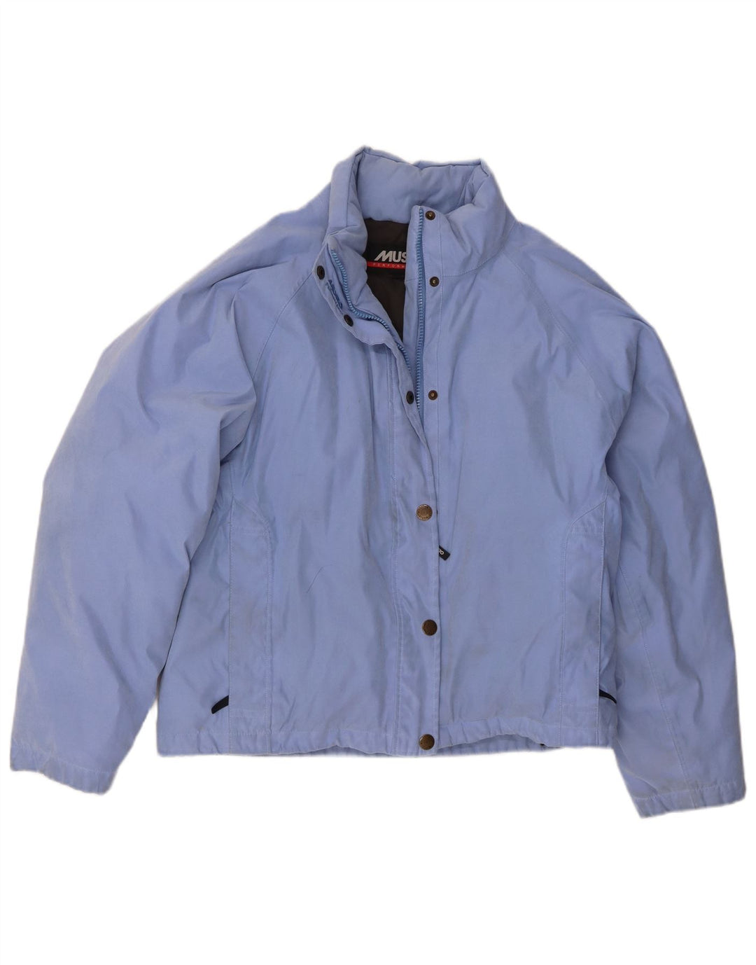 Musto ženska podstavljena jakna UK 14 veliki plavi poliester