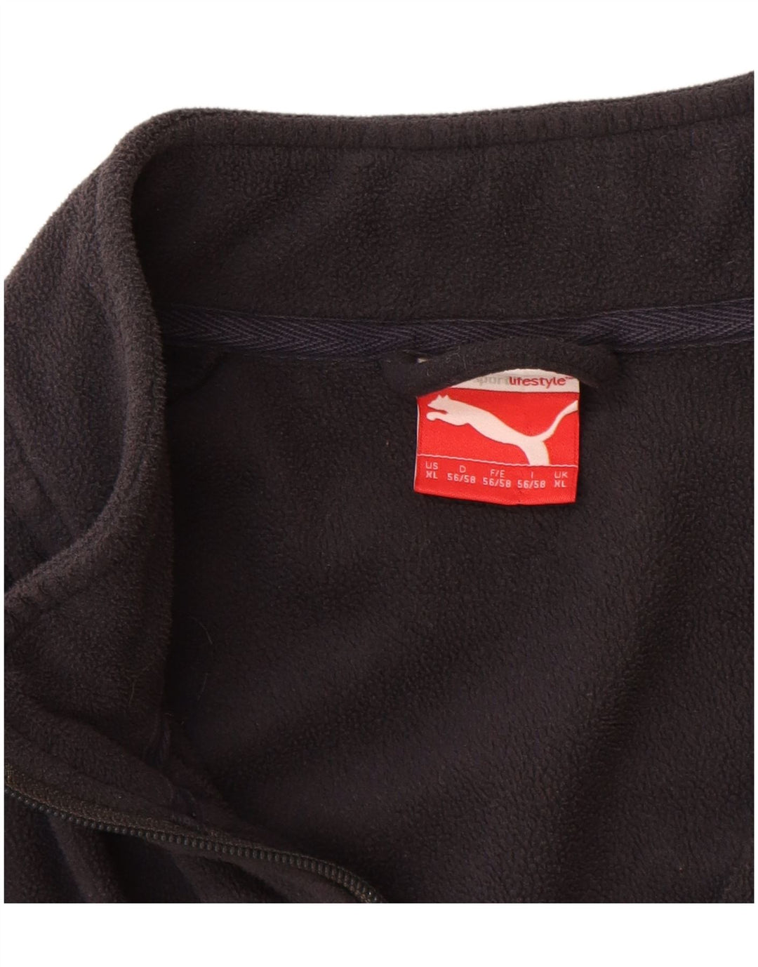 Puma muška jakna od flisa UK 42 XL tamnoplava