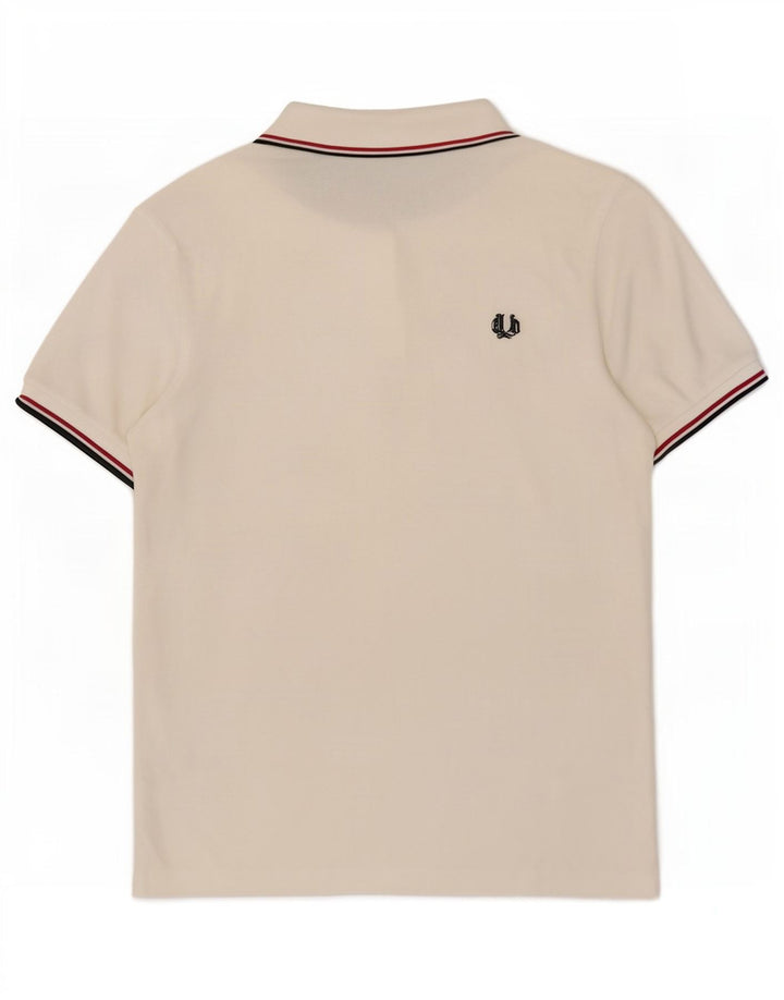 Fred Perry muška polo majica Srednje bijeli pamuk