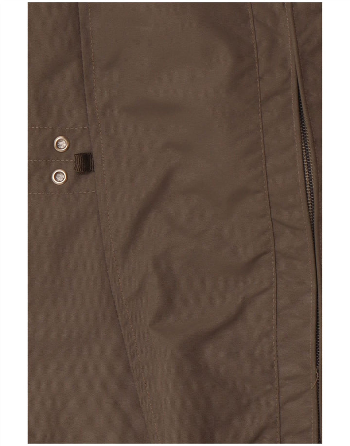 BRUGI ženska kišna jakna s kapuljačom UK 18 XL sivi poliamid