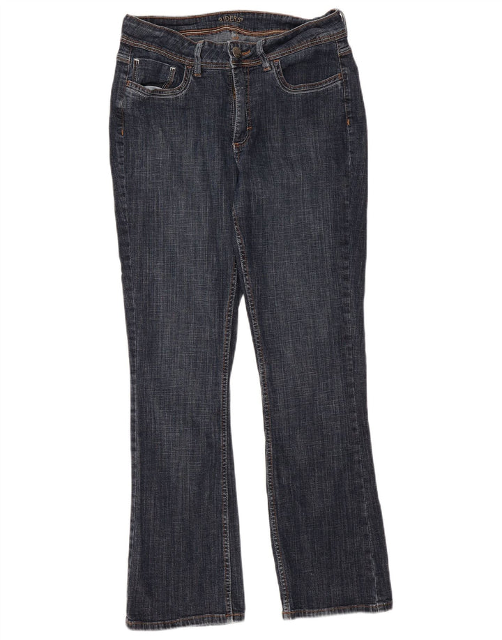 Lee ženske traperice Riders Bootcut US 12 Large W30 L30 tamnoplavi pamuk