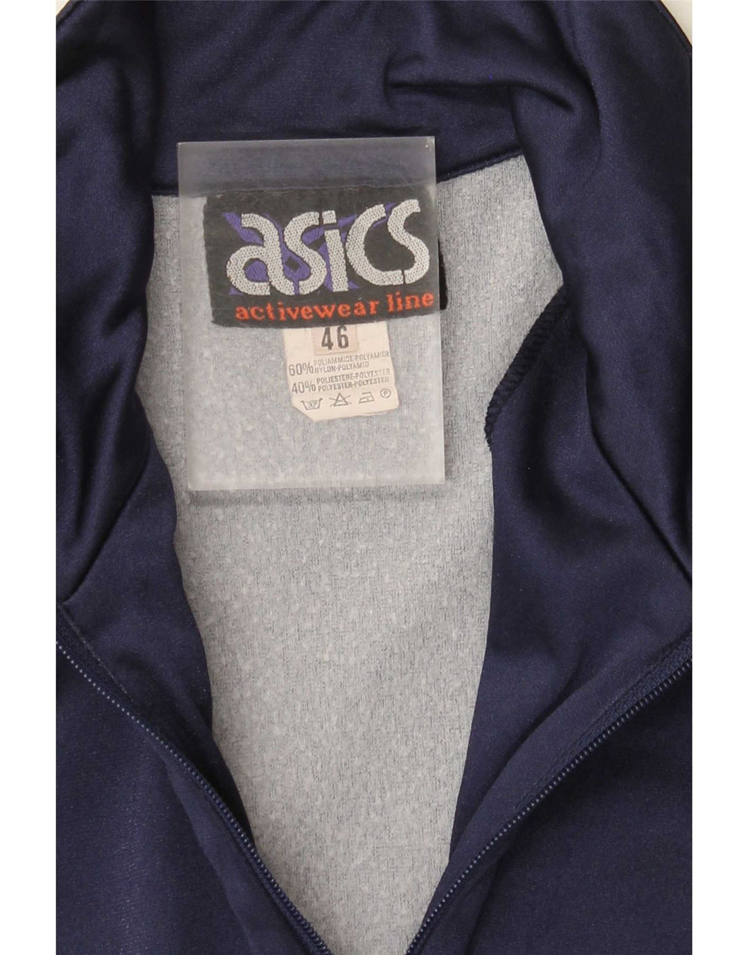 Asics muška gornja jakna s grafičkim motivima IT 46 Mala tamnoplava boja
