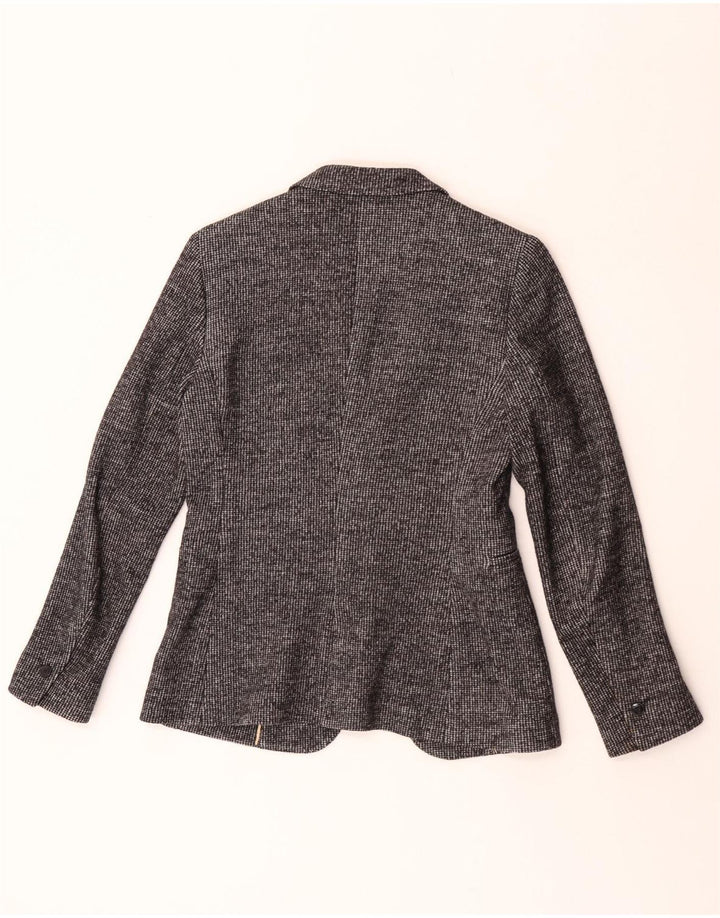 Massimo Dutti Ženska jakna sako s 1 gumbom EU 40 Srednje siva Houndstooth