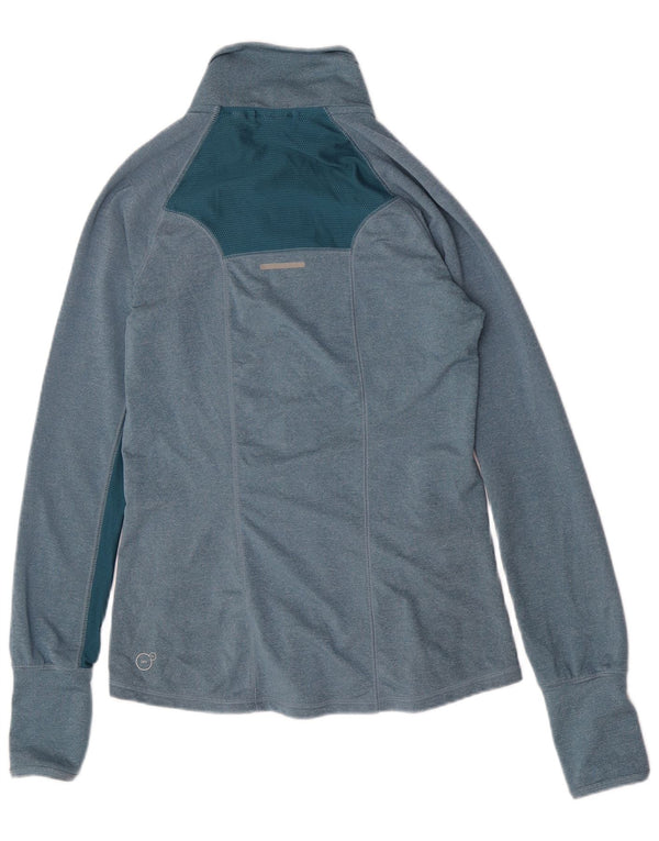 Puma ženska gornja jakna trenirke UK 8 Small Blue Colourblock poliester