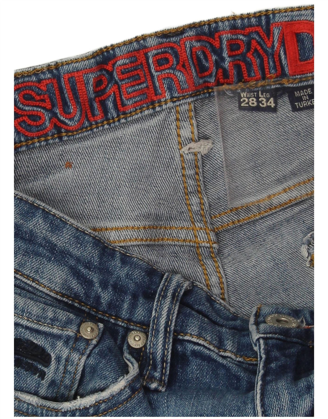 Superdry ženske uske traperice W28 L30 Plave