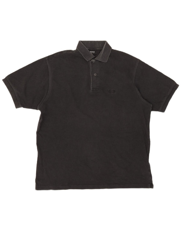 Hugo Boss muška polo majica XL crni pamuk