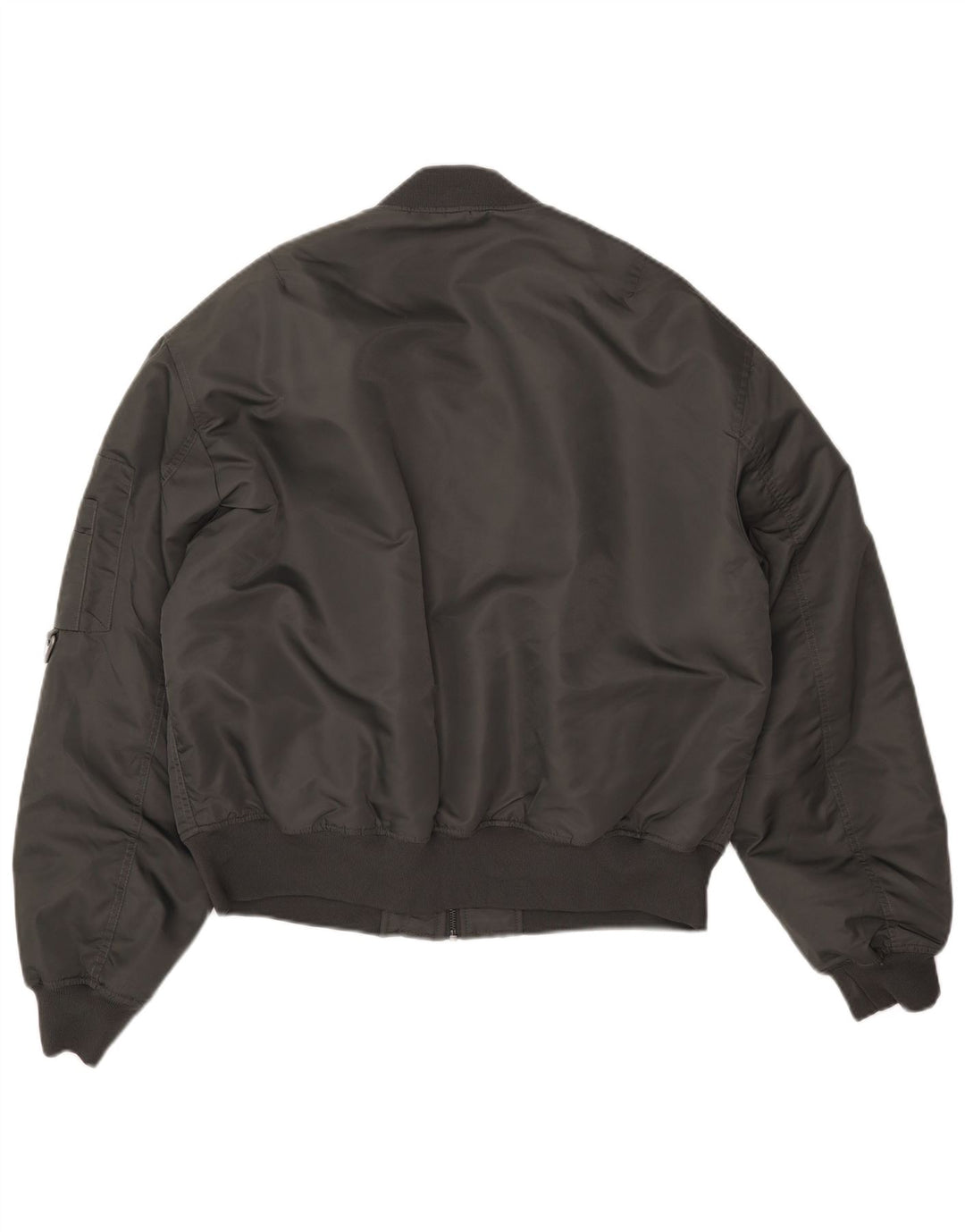 ZARA muška bomber jakna UK 40 veliki sivi poliester