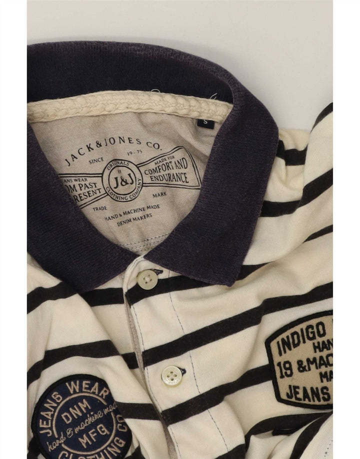 Jack & Jones muška polo majica s malim bijelim prugama