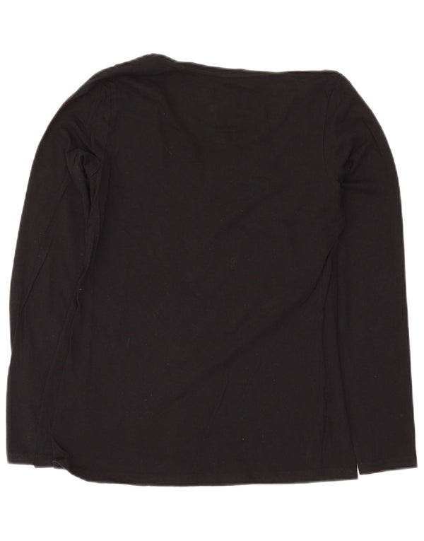 LOTTO Ženska majica dugih rukava UK 10 Mala crna pamuk