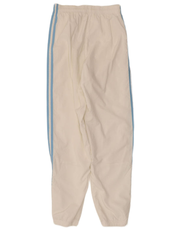 ADIDAS Ženska trenirka Hlače Joggers UK 10 Mali bijeli poliester