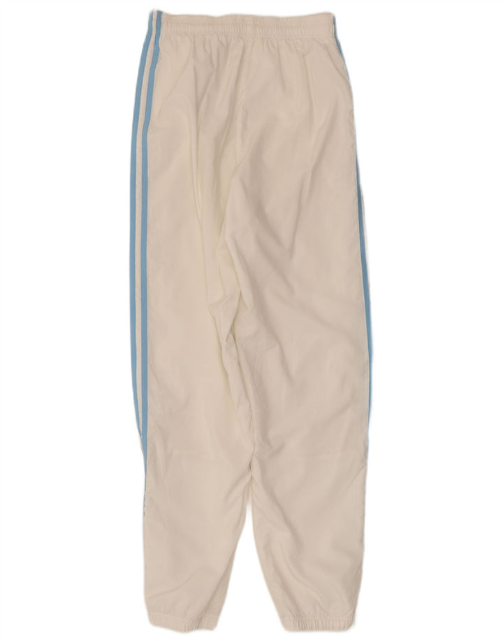 ADIDAS Ženska trenirka Hlače Joggers UK 10 Mali bijeli poliester