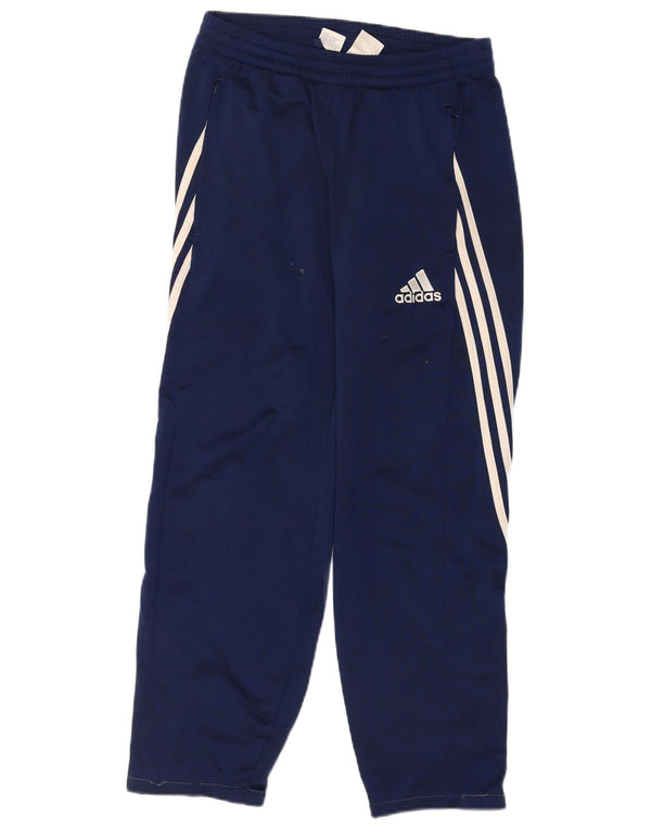 Adidas muške hlače od trenirke male tamnoplave poliesterske