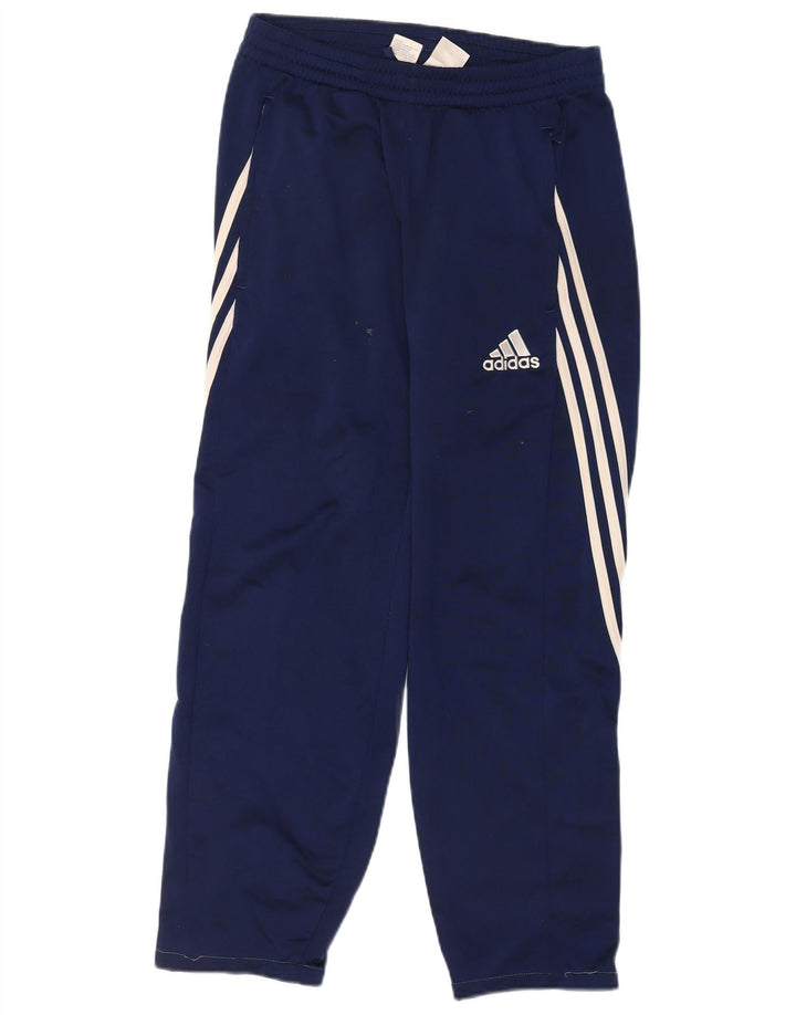 Adidas muške hlače od trenirke male tamnoplave poliesterske