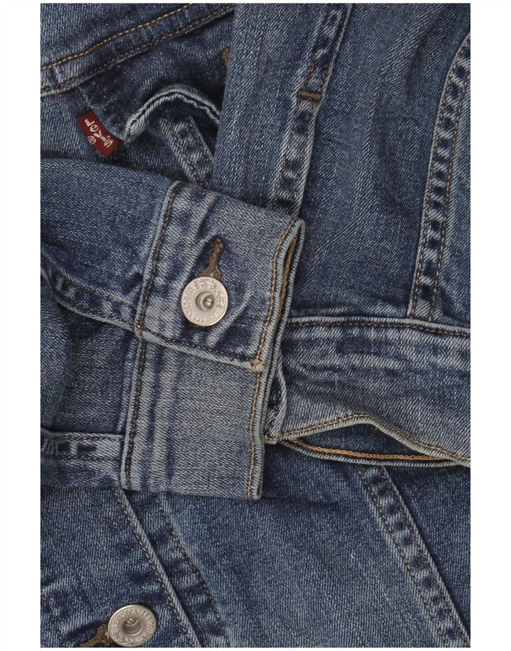 LEVI'S ženska jakna od kratkog trapera UK 18 XL plavi pamuk