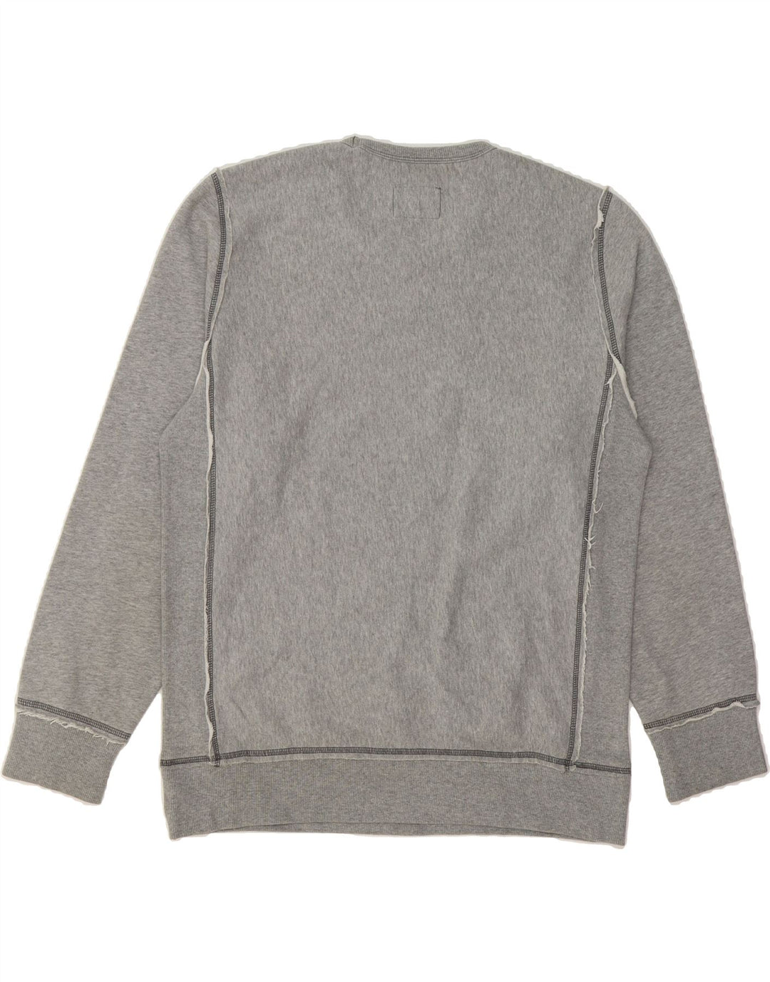 LOTTO Mens Graphic Sweatshirt Jumper XL Grey Cotton Vintage Lotto and Second-Hand Lotto from Messina Hembry 