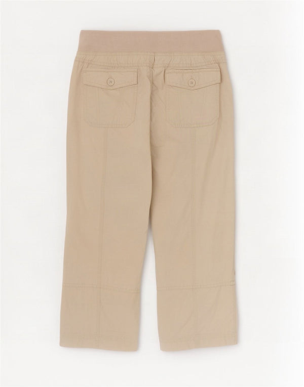 Tommy Hilfiger ženske kapri hlače male W30 L21 bež pamuk