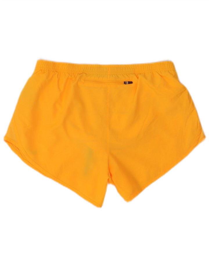 Nike Ženske Dri Fit Sportske Kratke Hlače UK 14 Srednje Narančasti Poliester