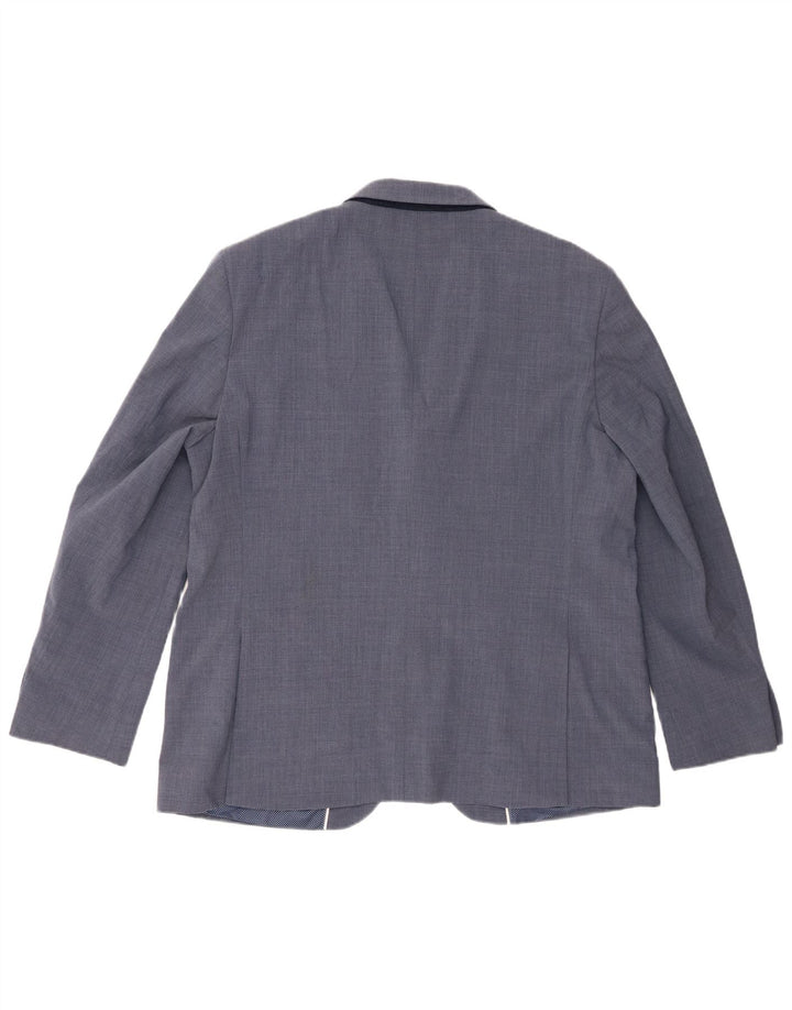 Marks & Spencer muška jakna sa 2 gumba UK 46 3XL plava vuna