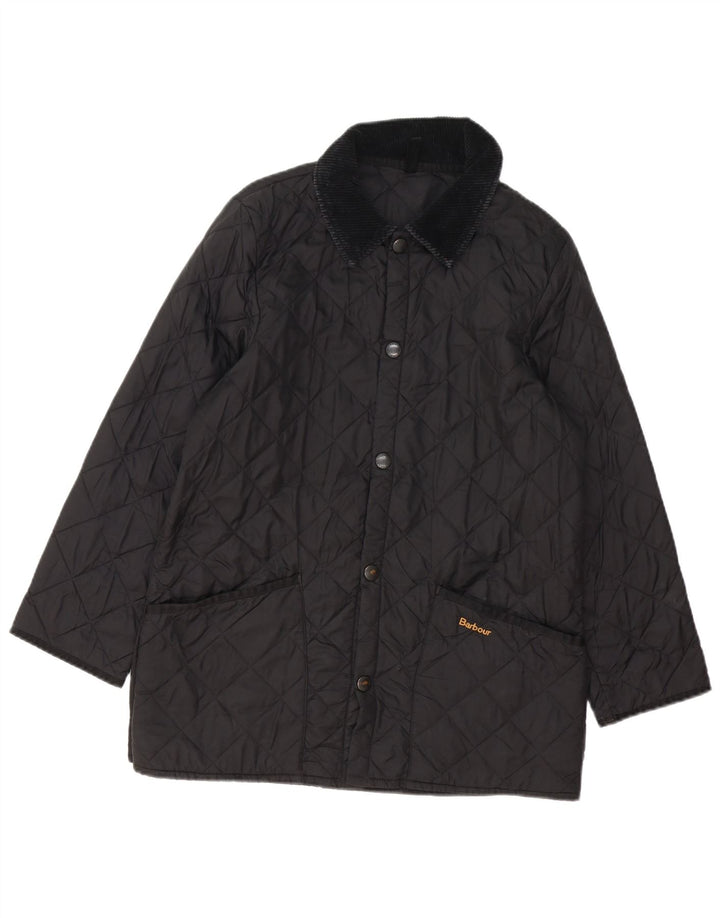 Barbour ženska prošivena jakna UK 18 XL crni poliamid