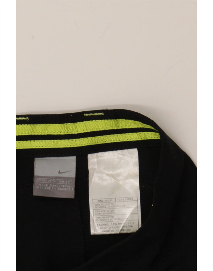 NIKE Womens Sport Shorts US 0/2 XS  Black Polyester Vintage Nike and Second-Hand Nike from Messina Hembry 