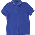 Fred Perry muška uska polo majica Srednje plavi pamuk