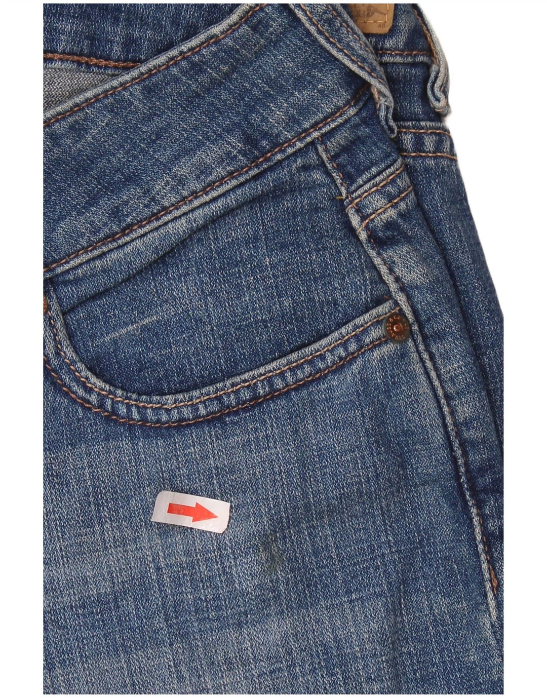 LEVI'S ženske 526 uske traperice s visokim strukom US 16 2XL W36 L32 Plava