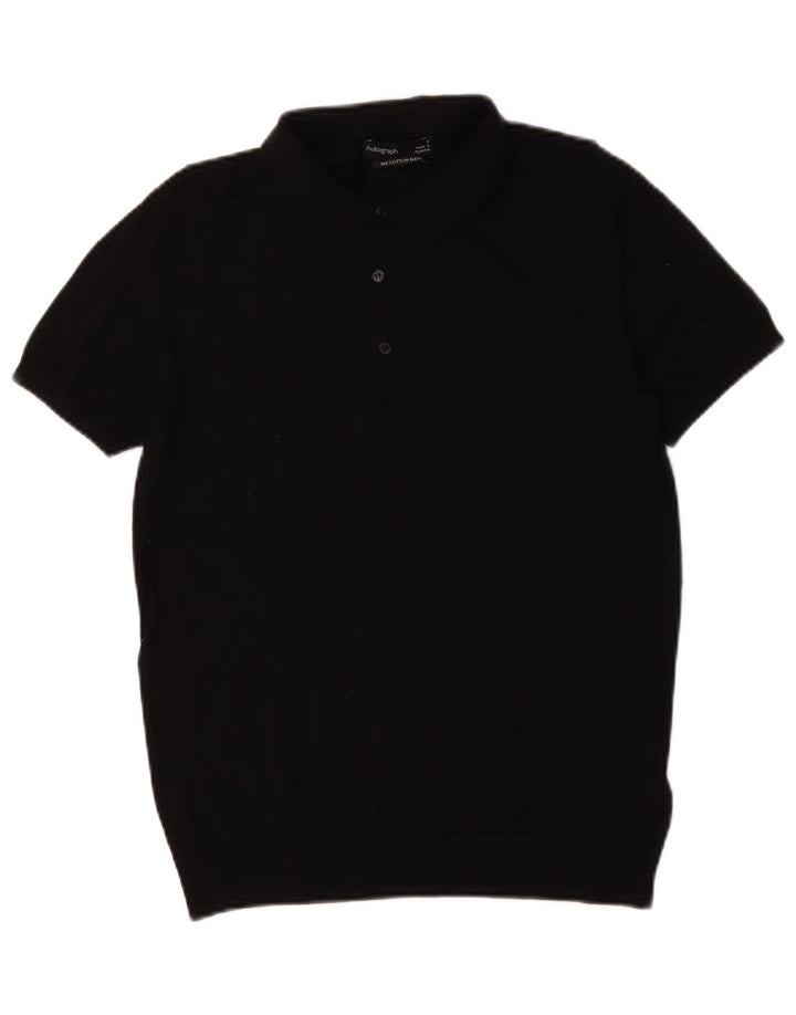 Marks & Spencer muška polo majica s autogramom Mala crna pamučna