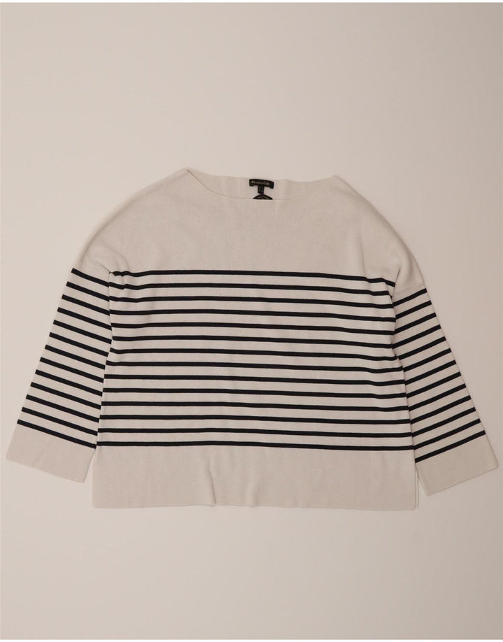 Massimo Dutti ženski gornji dio s 3/4 rukavima UK 10 na male bijele pruge