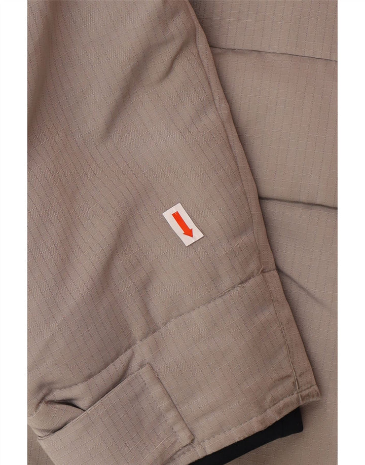 HOLLISTER Muška podstavljena jakna s kapuljačom UK 40 veliki sivi poliester