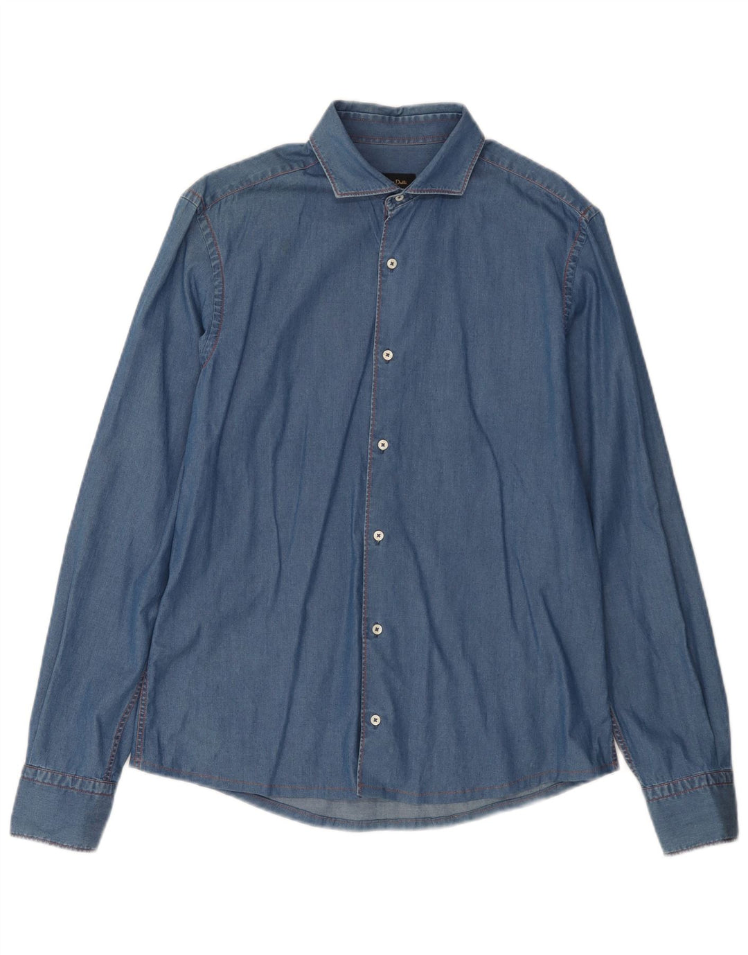 MASSIMO DUTTI Muška traper košulja Srednje plava