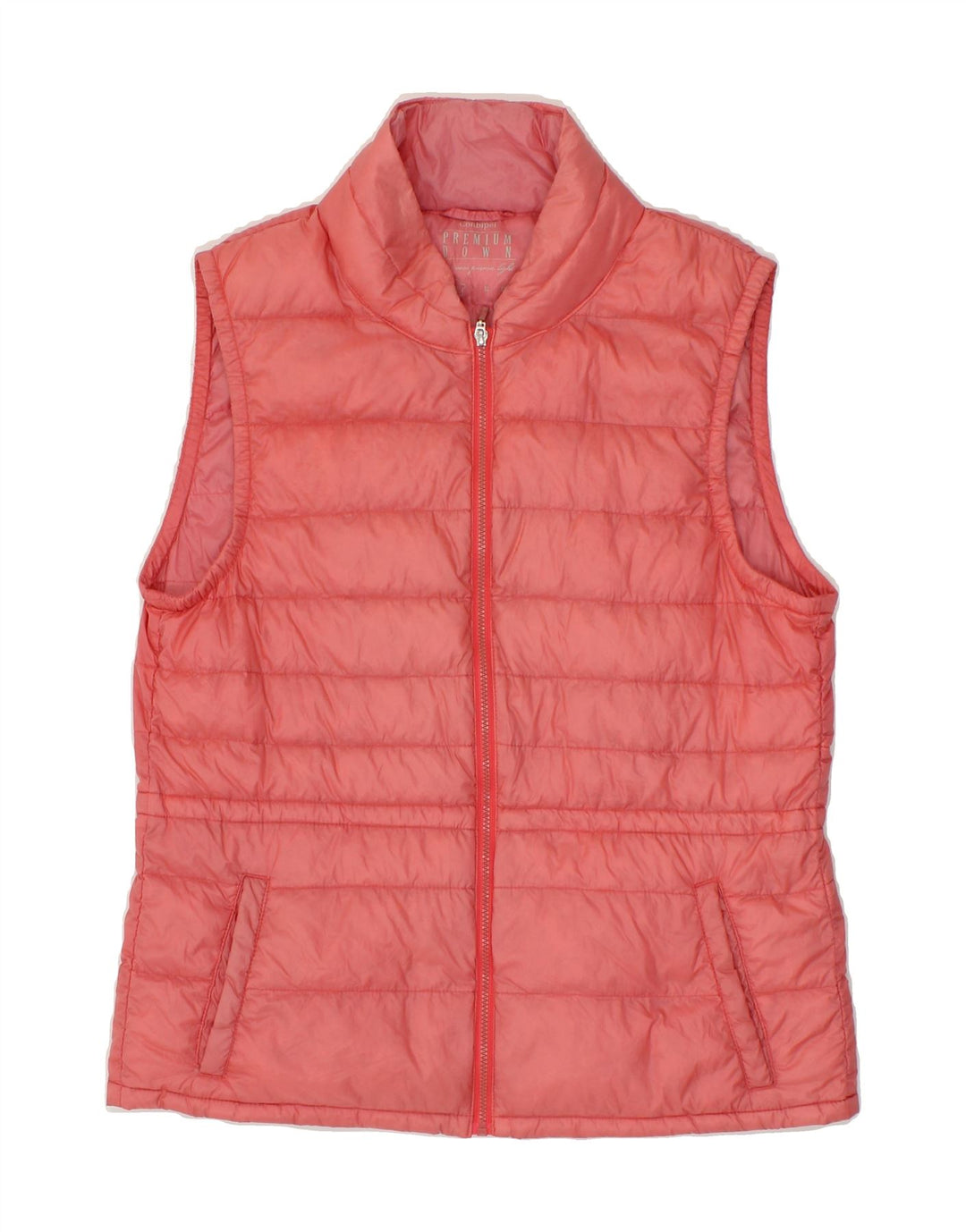 CONBIPEL Womens Padded Gilet UK 12 Medium Red Nylon Vintage Conbipel and Second-Hand Conbipel from Messina Hembry 