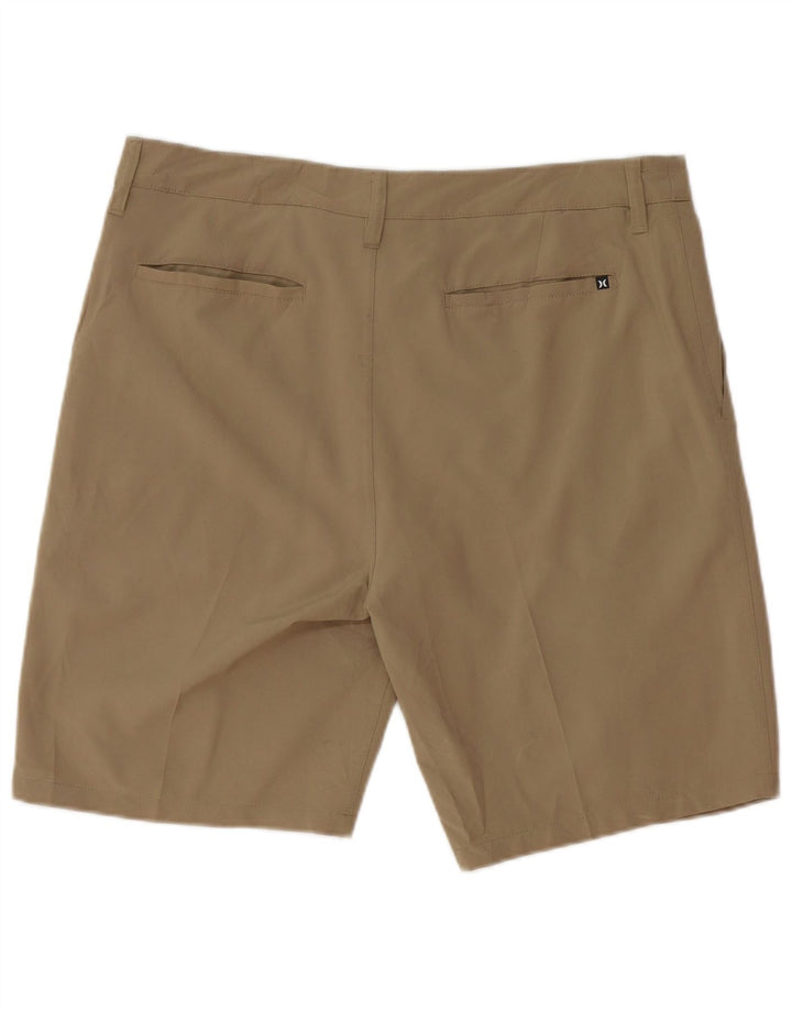 Hurley muške chino kratke hlače W34 veliki kaki poliester