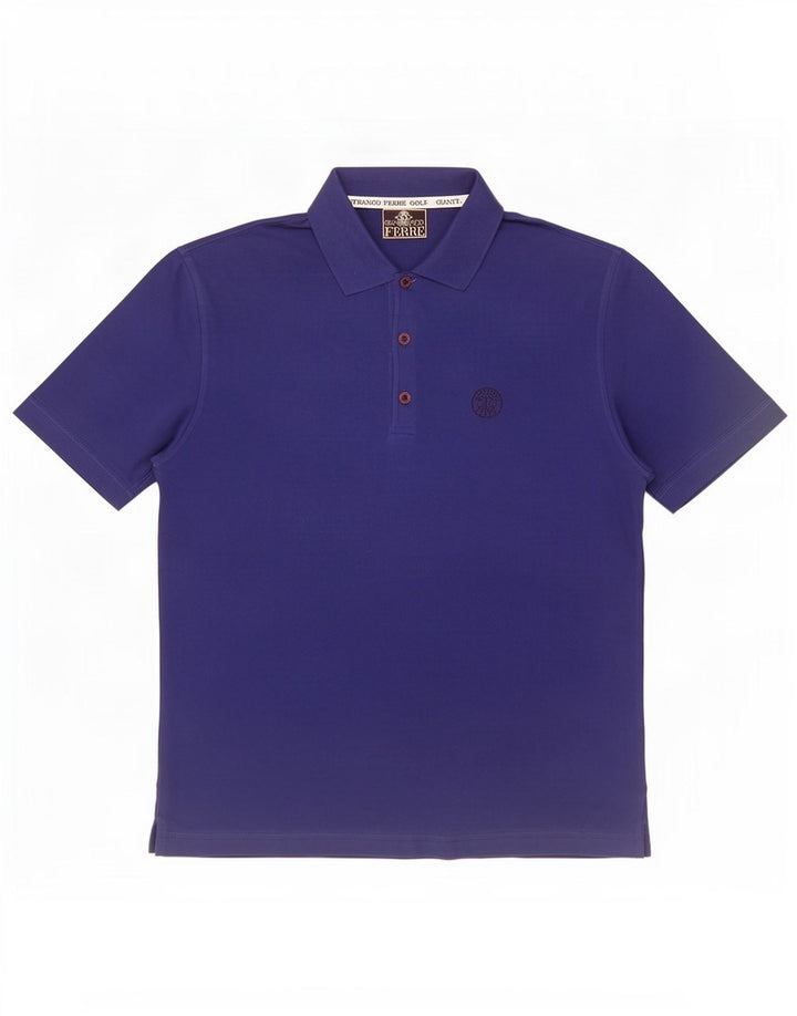 Gianfranco Ferre muška polo majica XL plavi pamuk