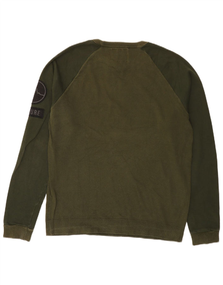 Jack & Jones muški džemper velike zelene boje