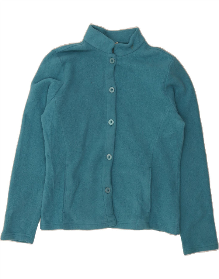 L.L.BEAN Womens Fleece Jacket UK 12 Medium Blue Polyester Vintage L.L.Bean and Second-Hand L.L.Bean from Messina Hembry 