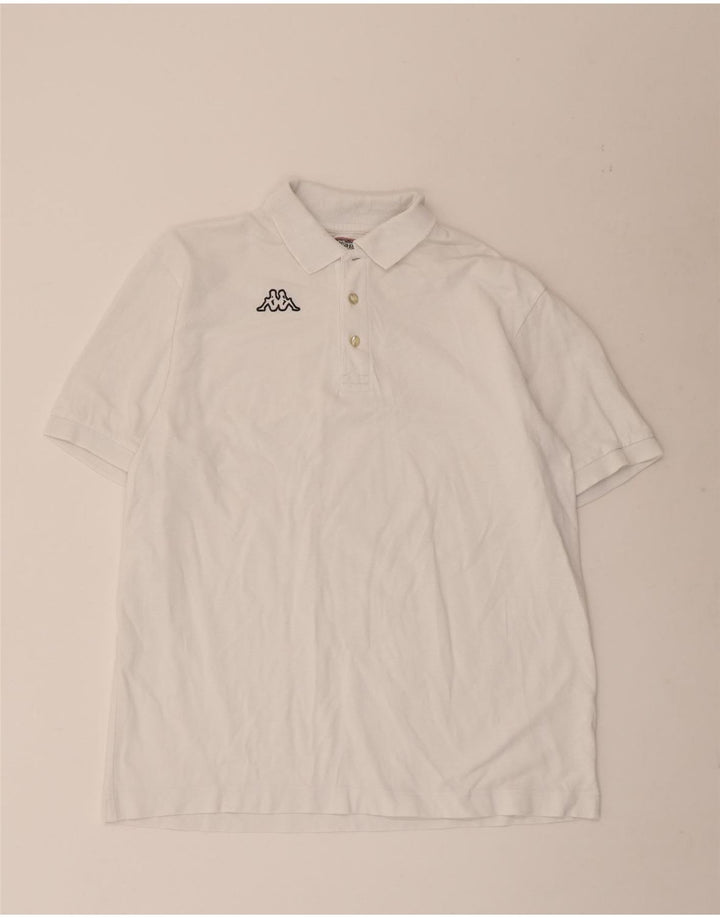 Kappa muška polo majica XL bijeli pamuk