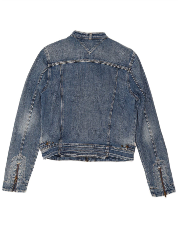 Tommy Hilfiger ženska traper jakna UK 14 Large Blue Cotton