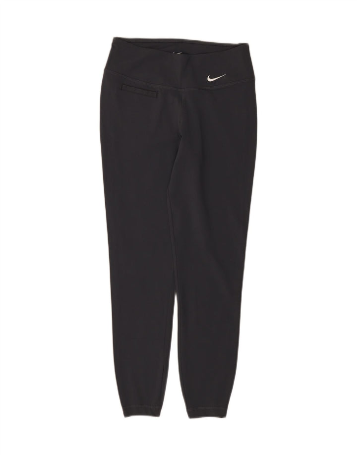 Nike ženske Dri Fit tajice UK 8 male sive