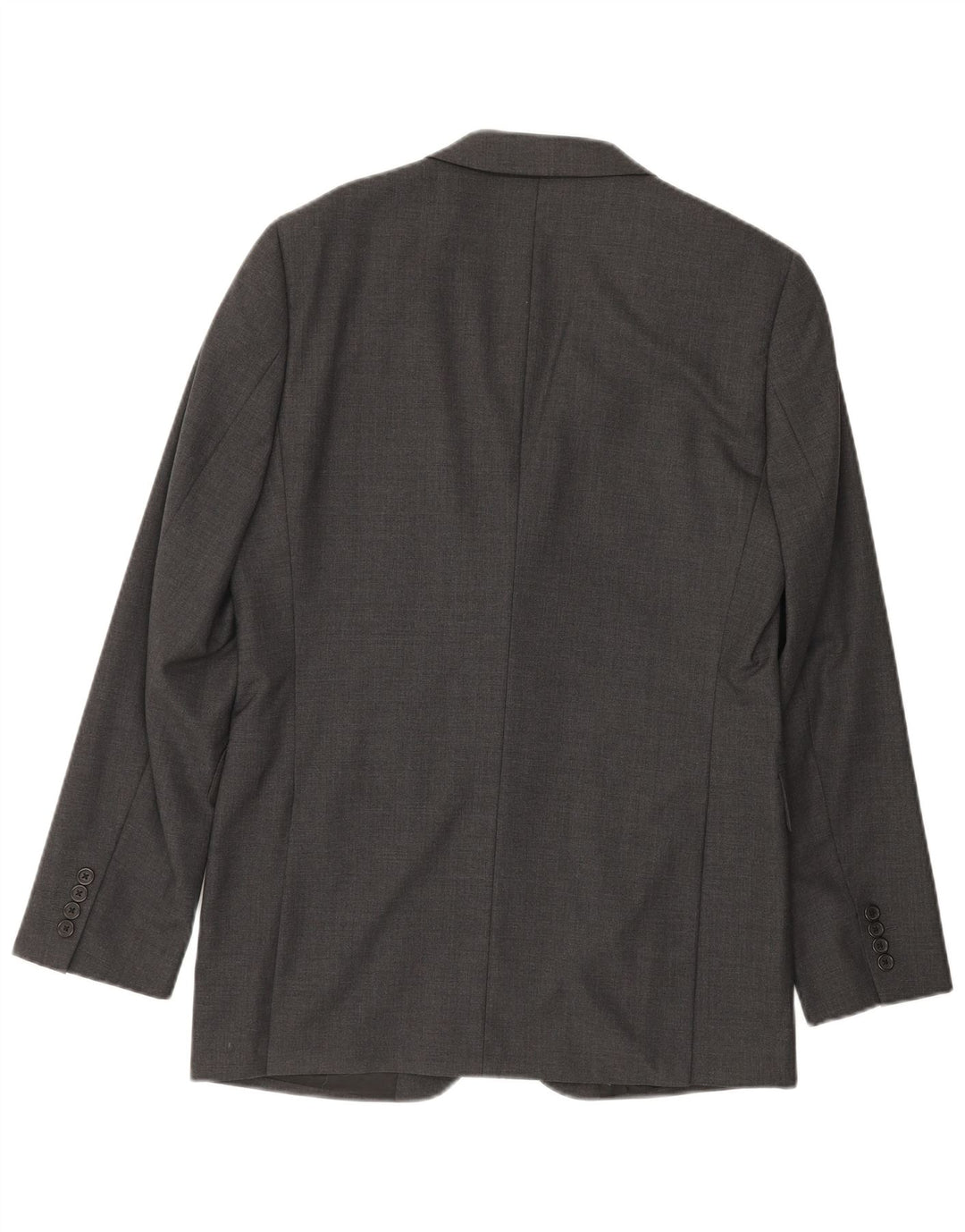 JAEGER Mens 2 Button Blazer Jacket UK 38 Medium Grey