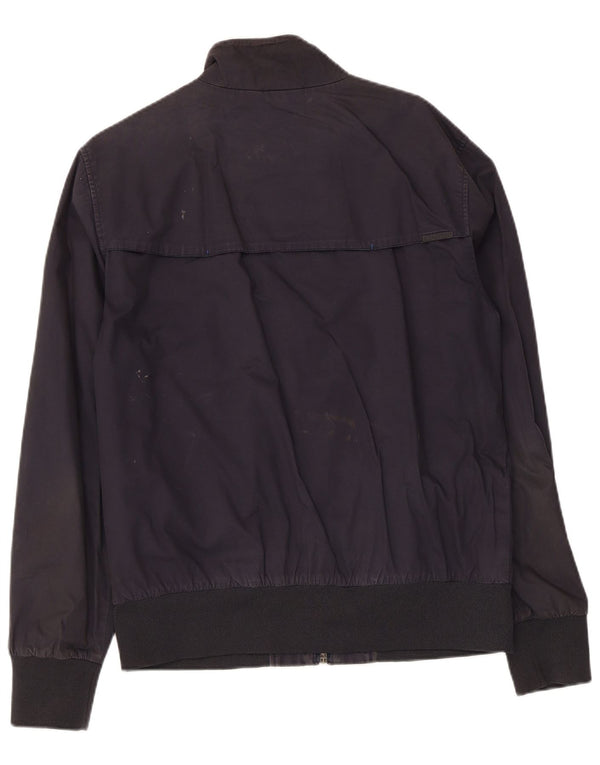 Superdry muška bomber jakna UK 42 XL tamnoplavi pamuk