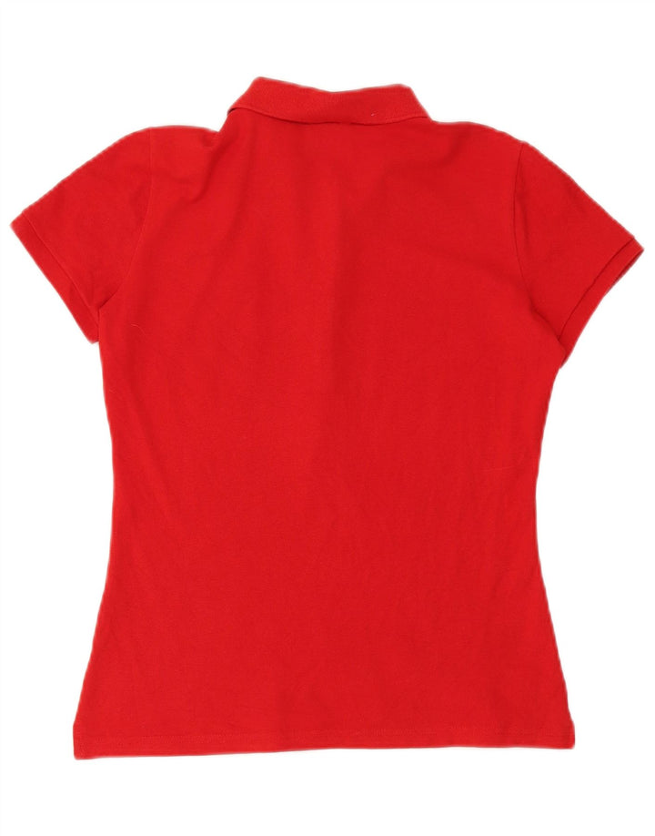 Lacoste ženska polo majica veličine 40 srednje crvene pamučne boje