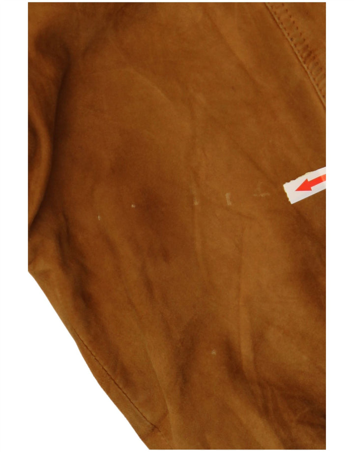 FABIO D muška bomber jakna od antilopa UK 40 velika bež koža