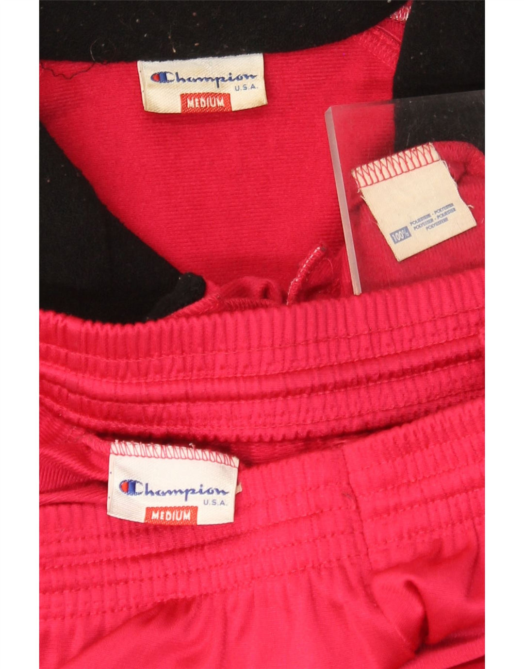 Champion muška puna trenirka srednje crvene boje od poliestera