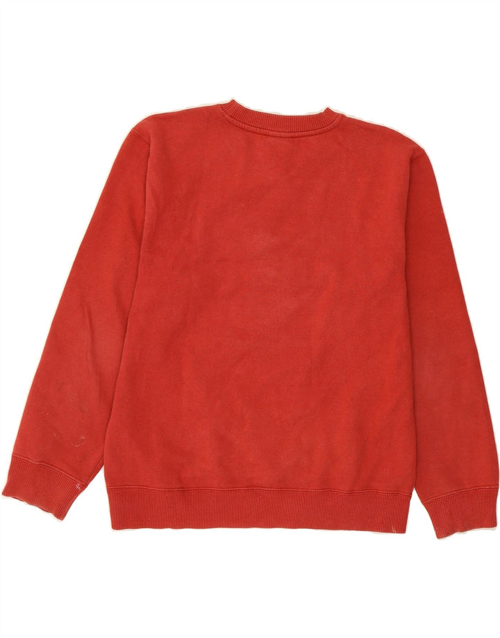 LEE Boys Graphic Sweatshirt Jumper 13-14 Years Large  Red Cotton Vintage Lee and Second-Hand Lee from Messina Hembry 
