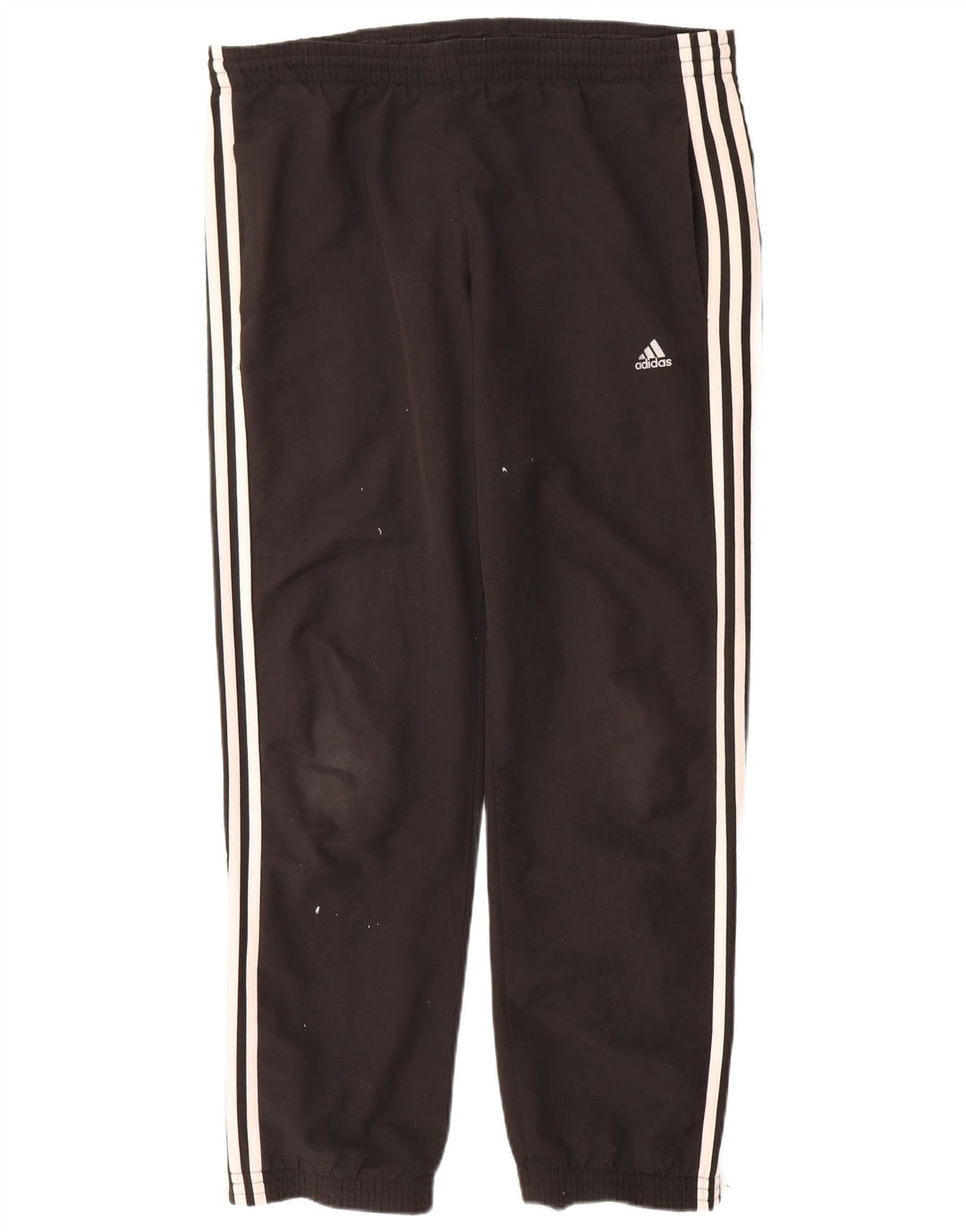ADIDAS Mens Tracksuit Trousers Joggers Small  Black Polyester