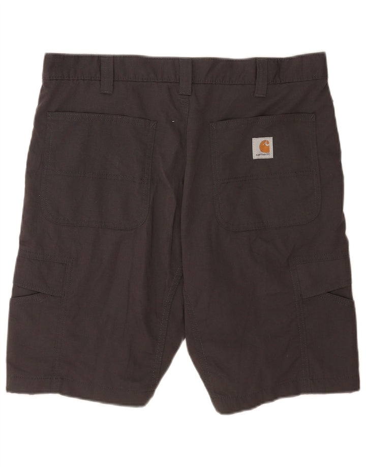Carhartt muške kratke kargo hlače opuštenog kroja W36 veliki sivi pamuk
