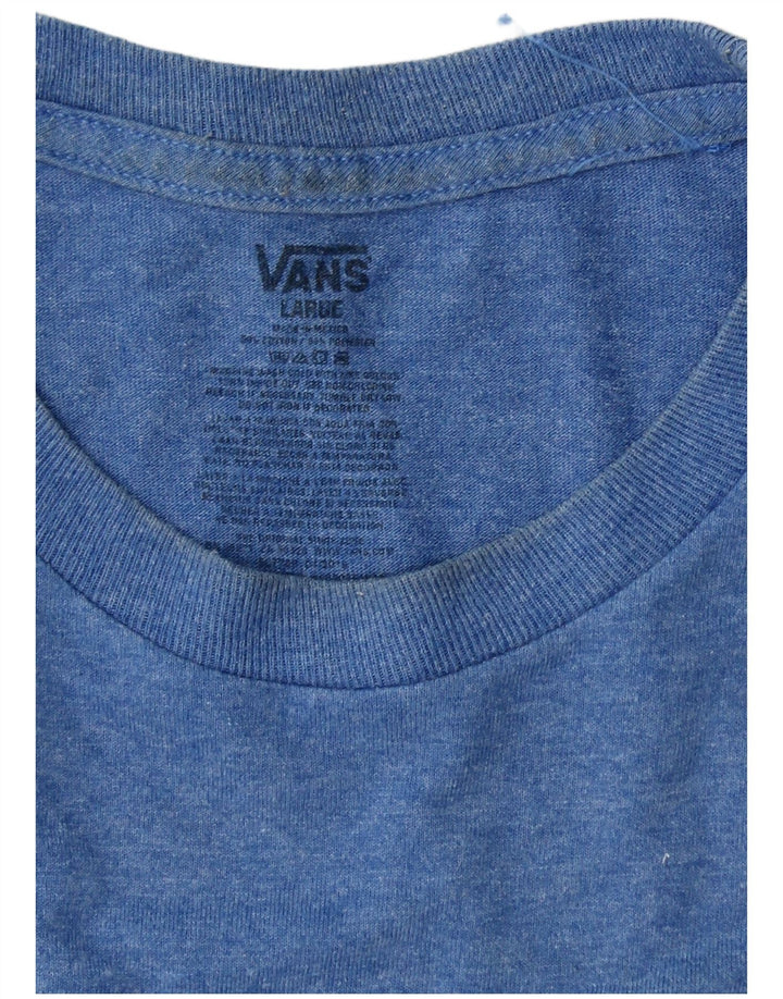 VANS Muška majica kratkih rukava s grafičkim motivima, veliki plavi pamuk